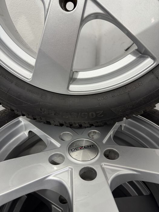 Jante 5x112 Anvelope Iarna 205/55R16 VW Seat Skoda Audi Golf 5 6 7