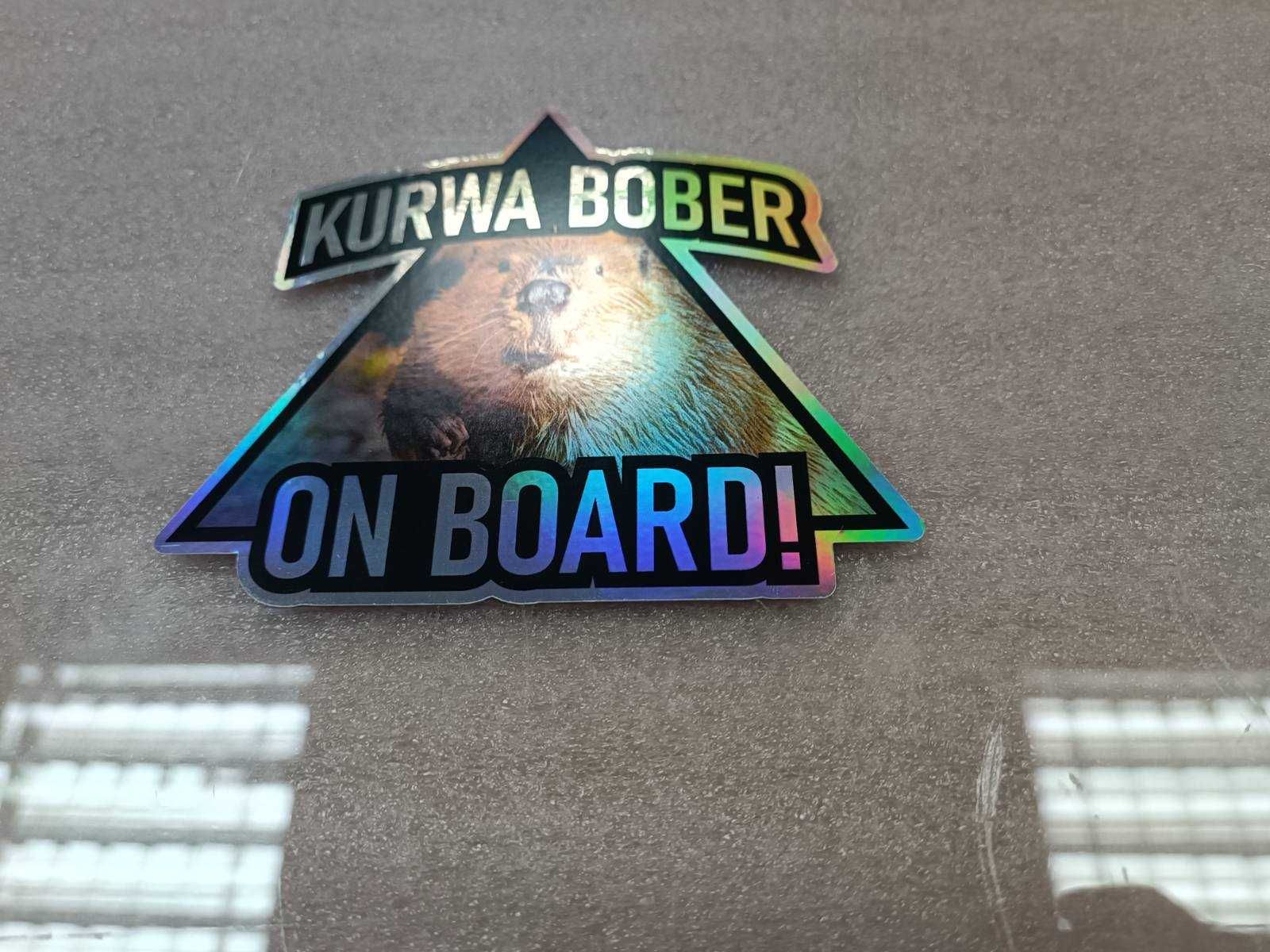 бобър в колата Kurwa Bober On Board