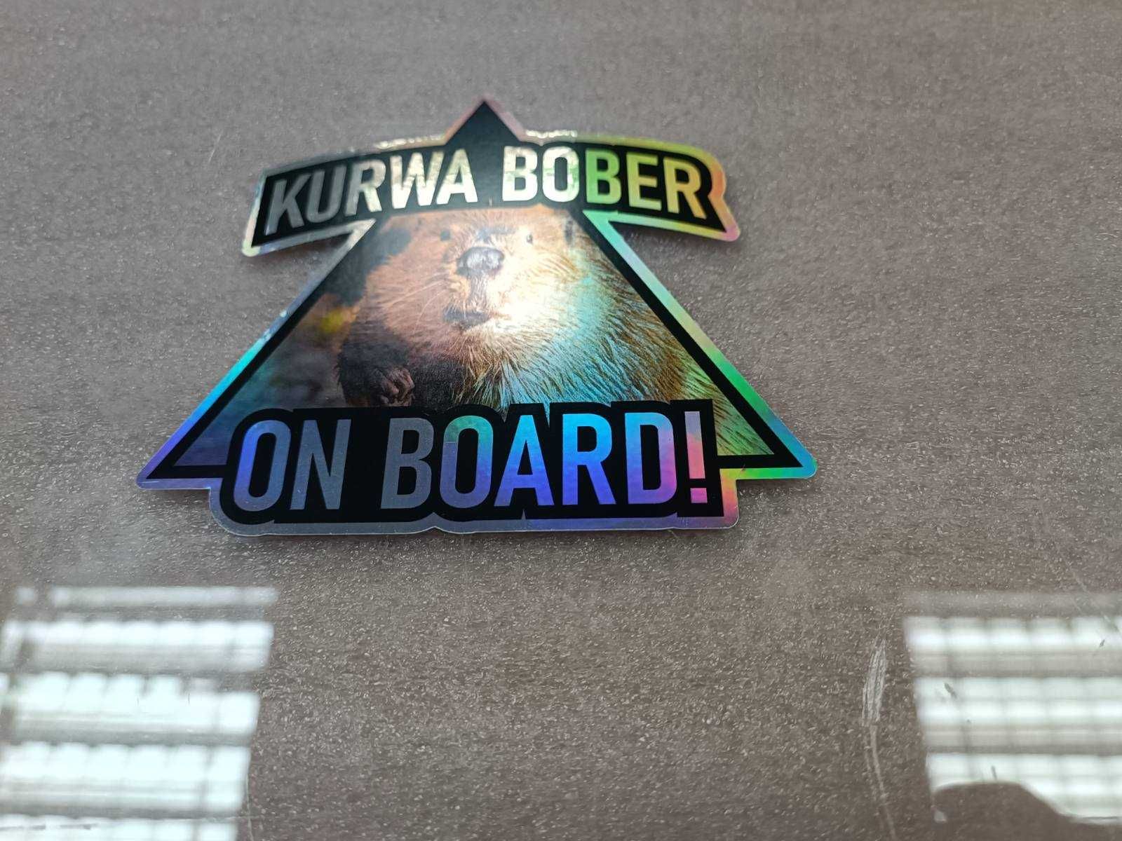 бобър в колата Kurwa Bober On Board