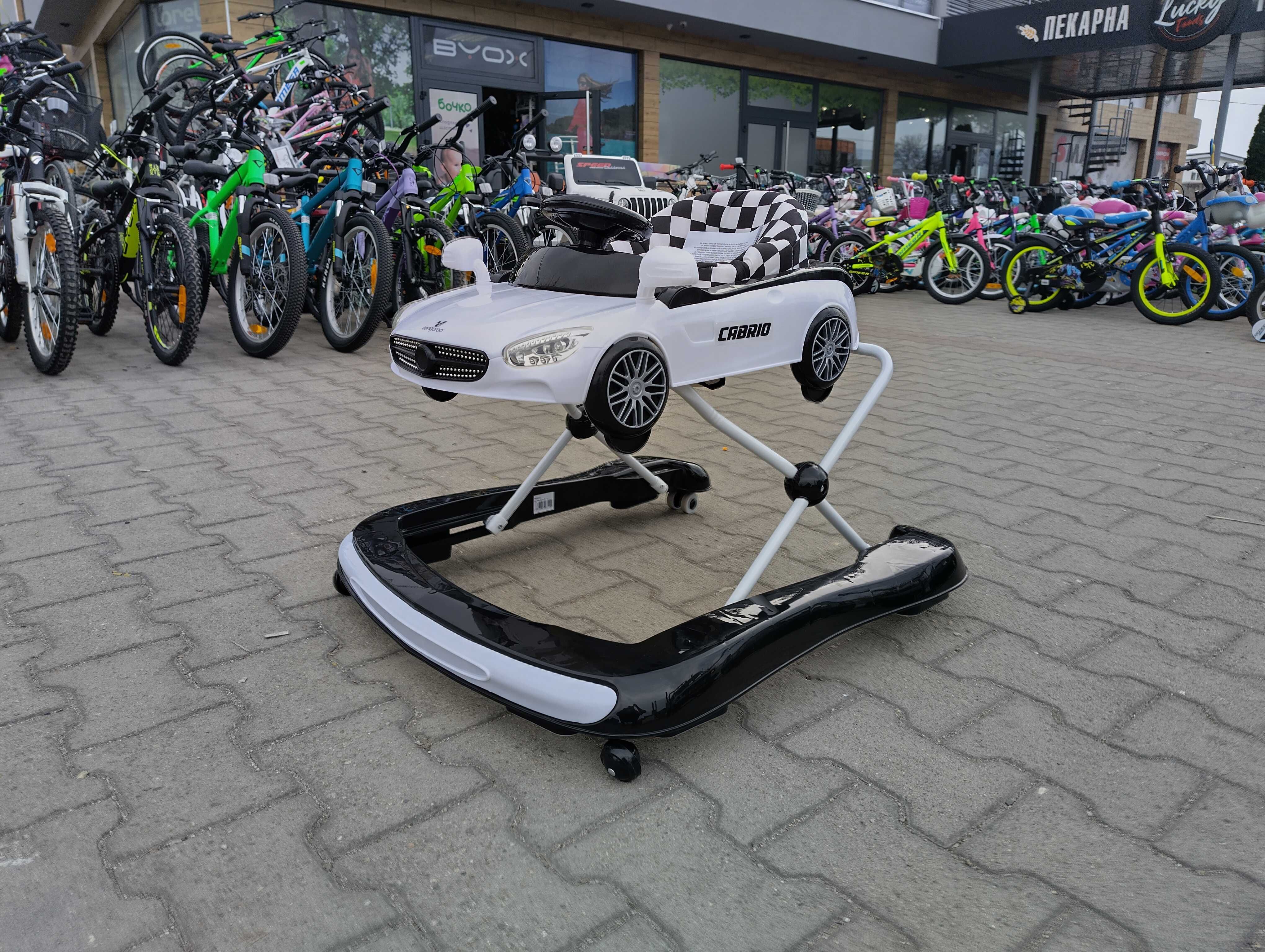 CANGAROO Проходилка CABRIO бял