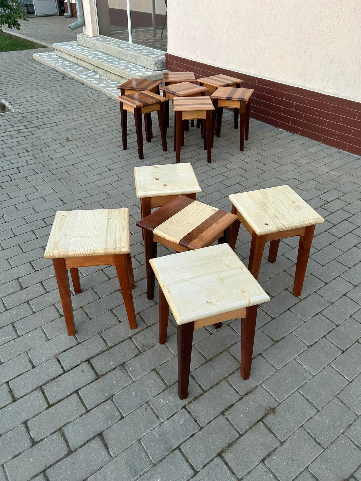 vand scaune taburet lemn masiv noi