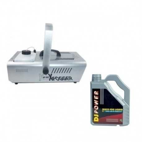Masina de fum cu generator ceata 1500 W telecomanda wi-fi Lichid Fum
