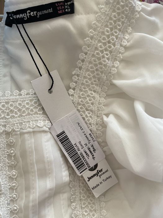 Дамска блуза с дантела, дълъг ръкав