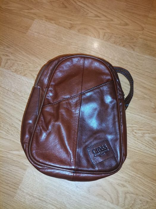 Geanta Borseta Rucsac Piele Gioss Leather Calitate Italy