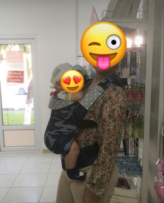 Эрго - рюкзаг от 2 мес.