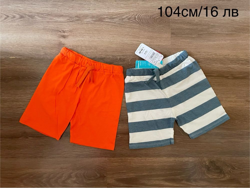 Нови тениски, панталони, бански, летни комплекти за момче 98,104,110