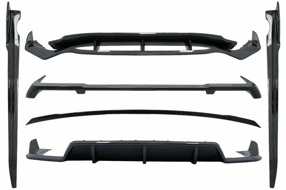 Pachet Exterior Aero BMW X5 G05 2018up M-Tech Black Knight Look Carbon