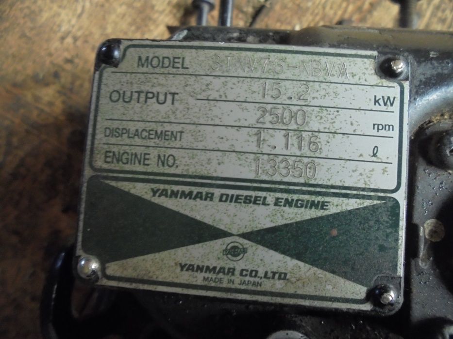 Piese de motor Yanmar 3TNV76