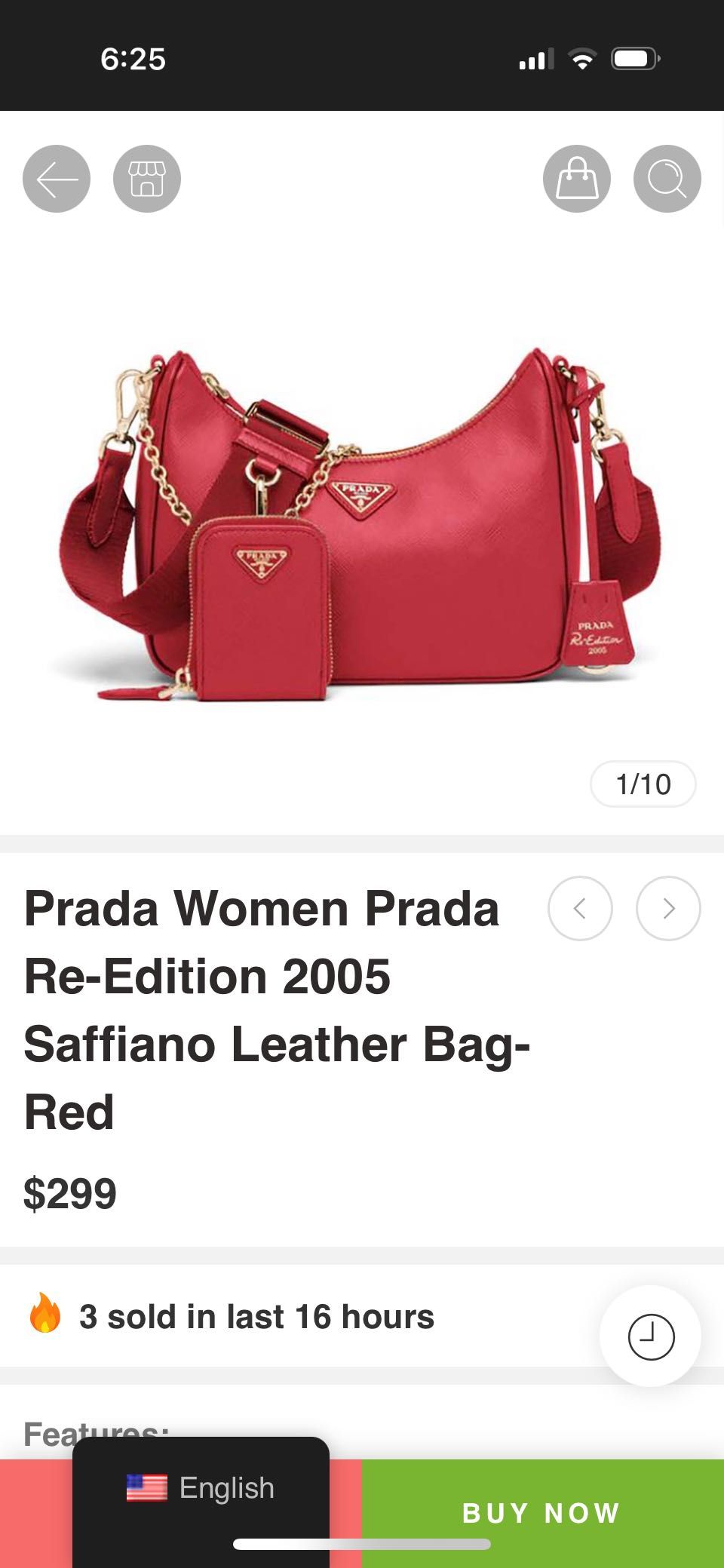 Чанта на Prada оригинална