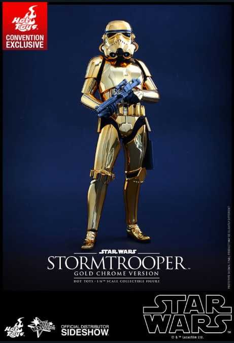 Stormtrooper Gold Chrome Version by Hot Toys