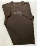 Тениска Sisley Кафява
