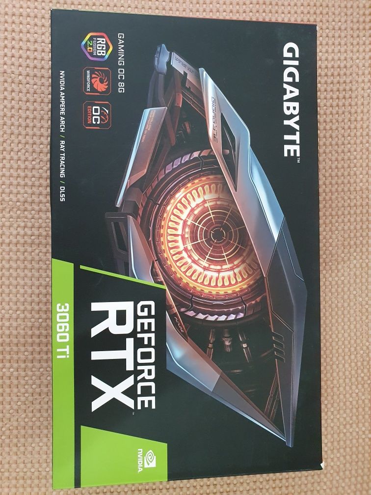 Видеокарт GeForce RTX 3060ti Gygabyte