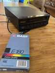 Videoplayer VHS Supra + Caseta BASF E180 - Retro , funtionale !