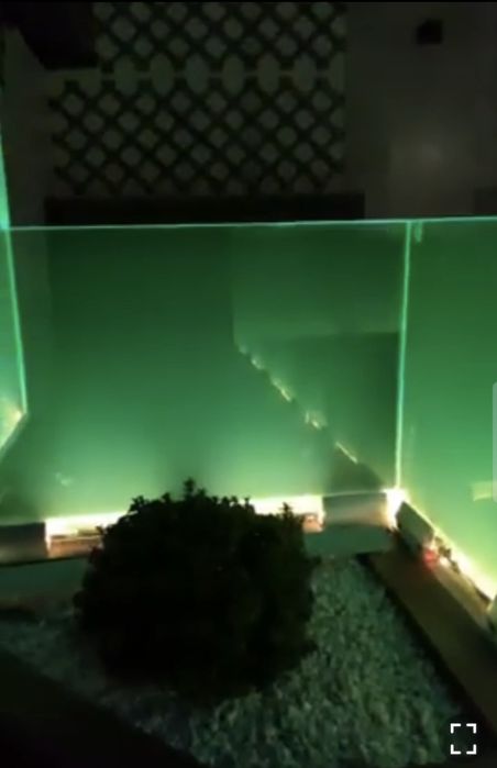 Установка Led подсветки в калёные стёкла