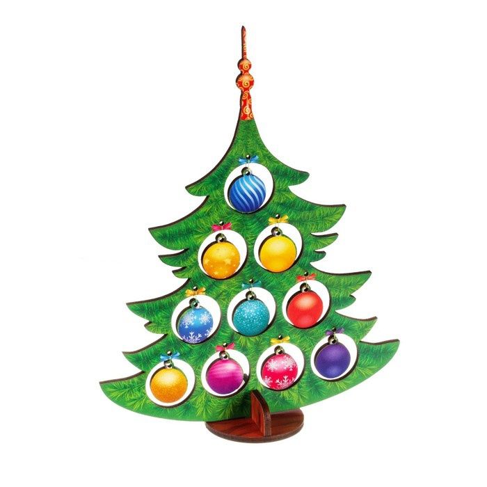 Модель Елочки из дерева