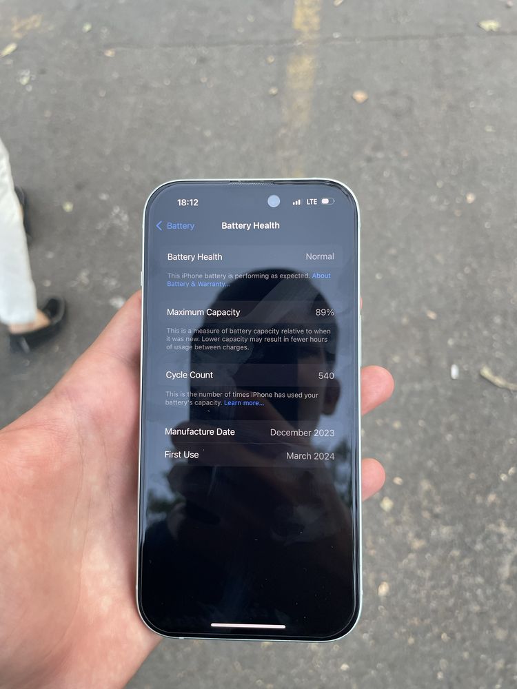 Iphone 15, 128 gb