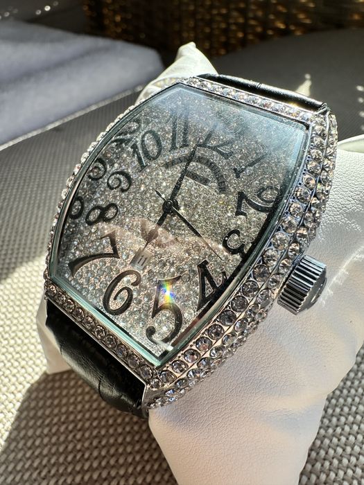 Ceas barbatesc Franck Muller Cintrée Curvex Custom Diamonds