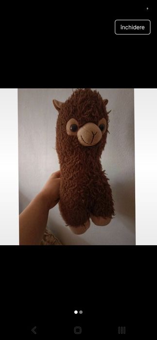 Jucărie Alpaca maro