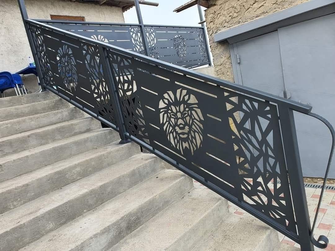 Balustrade din tablă decupata