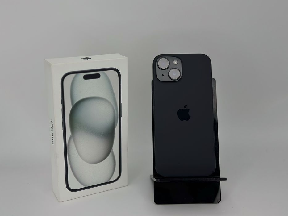 Телефон Apple 15 256 gb 100% цикл 118