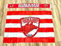 Steag Dinamo București + Eșarfă Dinamo SET DINAMO