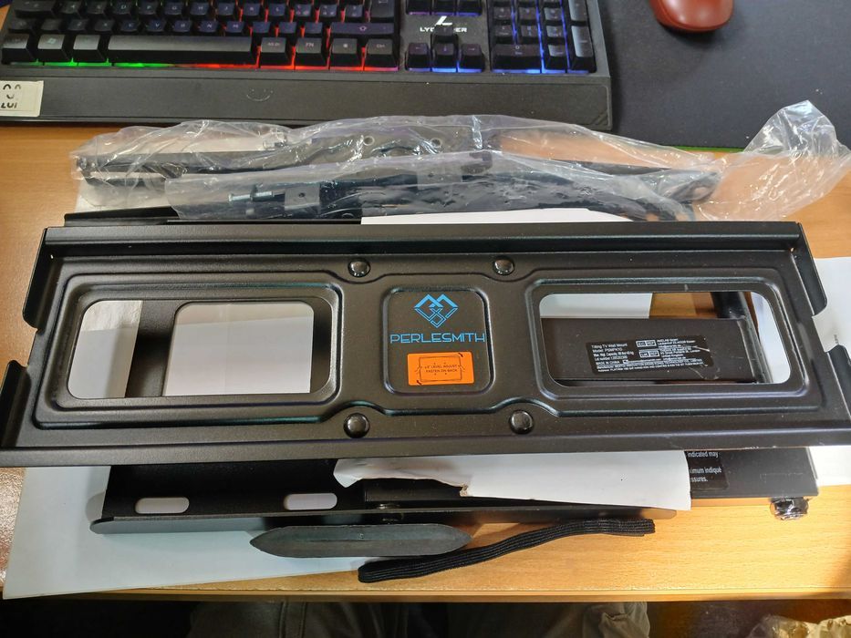 Suport TV Perete PERLESMITH 26-60", Inclinare/Rotire, 40 kg