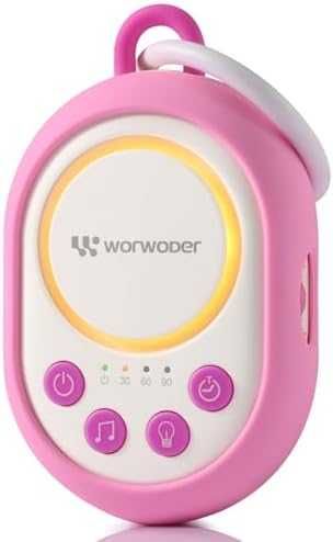 Нова Бебешка машина за сън с 20 звука и регулируема нощна светлина