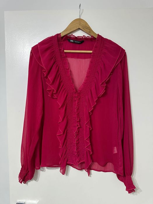 Ефирна блуза ЗАРА