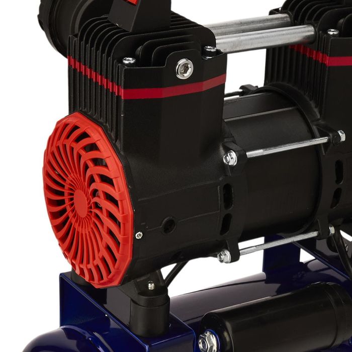 Compresor fara ulei silentios portabil , 9L / 1200W x 1 ,155/m KD2127
