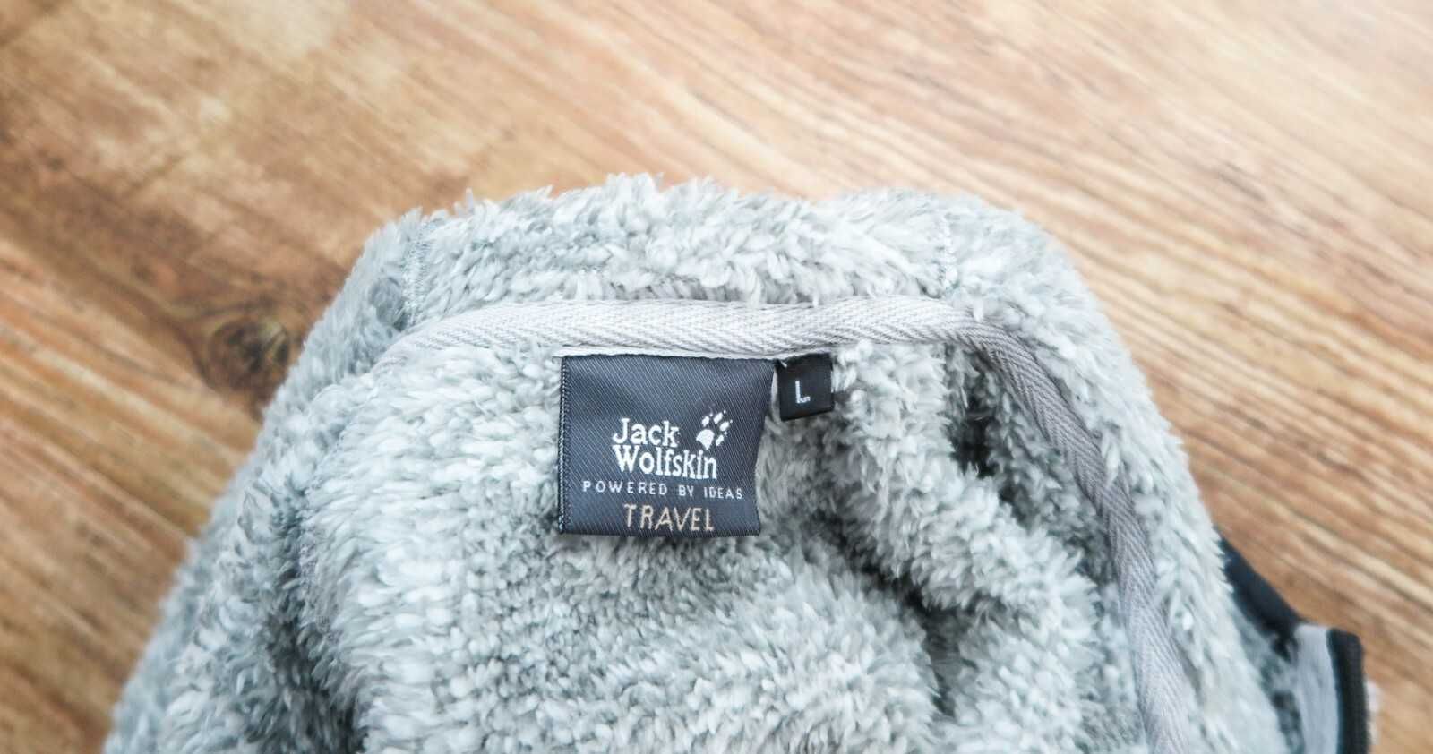 Jack Wolfskin Дамско поларено яке с качулка размер L