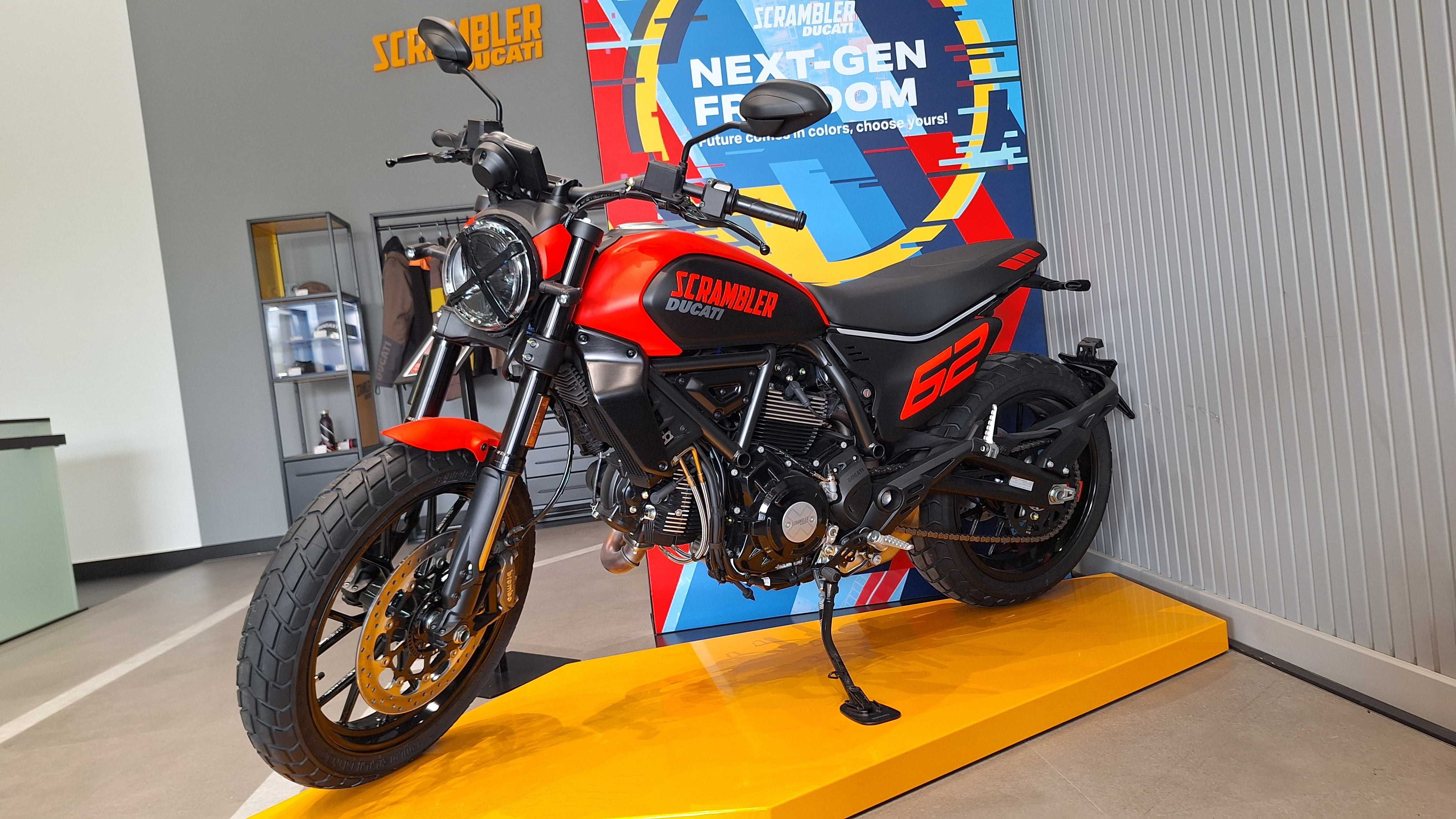 Ducati Scrambler Full Throttle mototsikli Toshkentda!