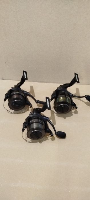 Три броя макари Korum Zelos 6000 mini pit