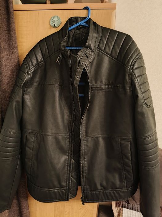 Куртка кожаная C&A XL