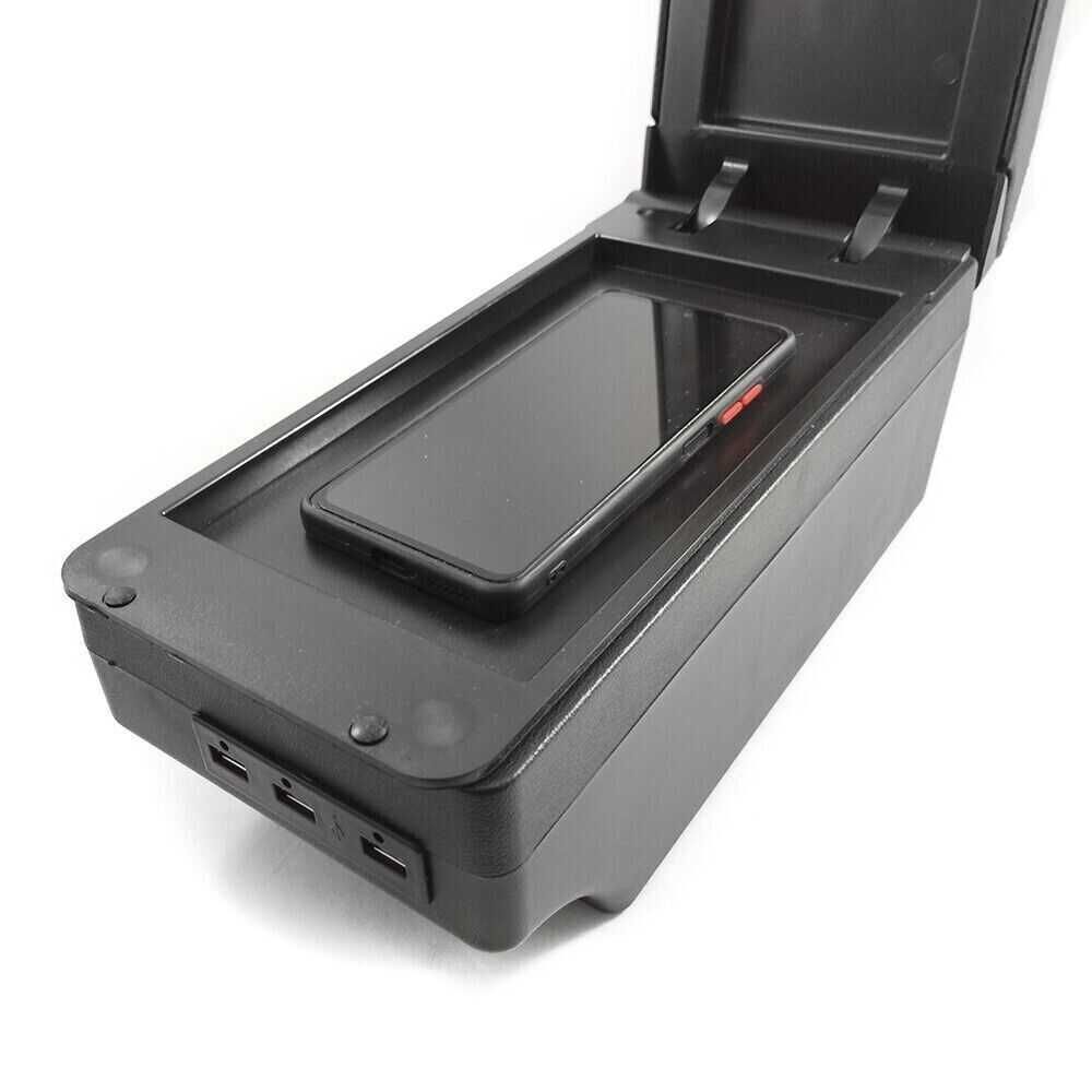Подлакътник Барче Конзола Chevrolet Trax 2014 - 2017г черен USB порт