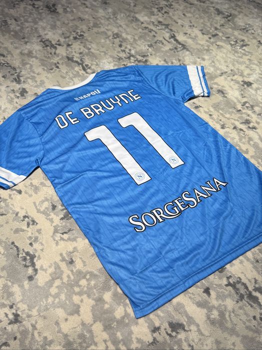 Tricou fotbal Napoli - De Bruyne (home kit 25/26)