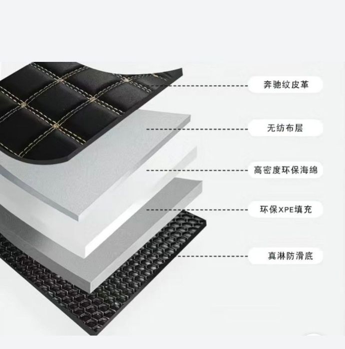 Коврик в багажник BYD Song plus, чехол в багажник