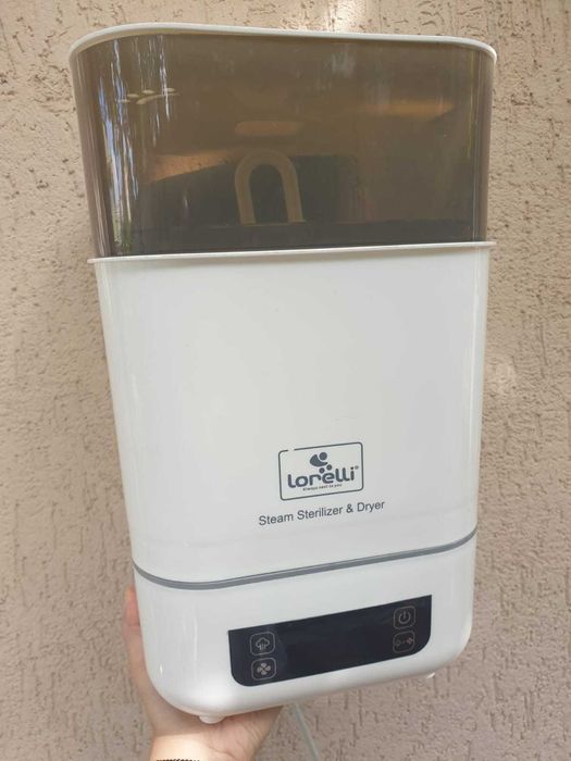 Sterilizator electric cu aburi si uscator pentru biberoane, Lorelli