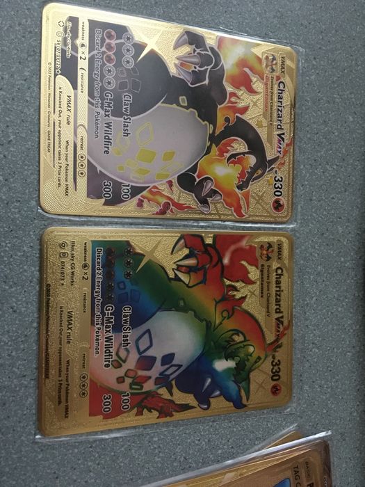 Метални Pokemon и Yu Gi Oh карти