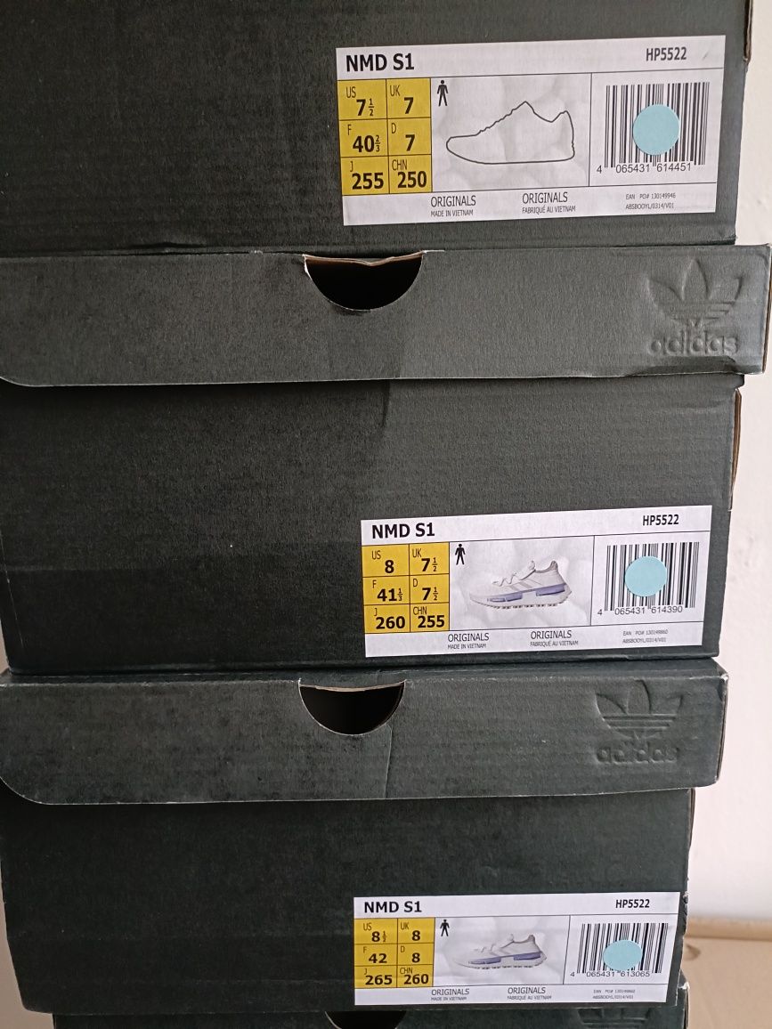 Adidas NMD S1 номер 40 2/3, 41 1/3, 42, 42 2/3, 43 1/3