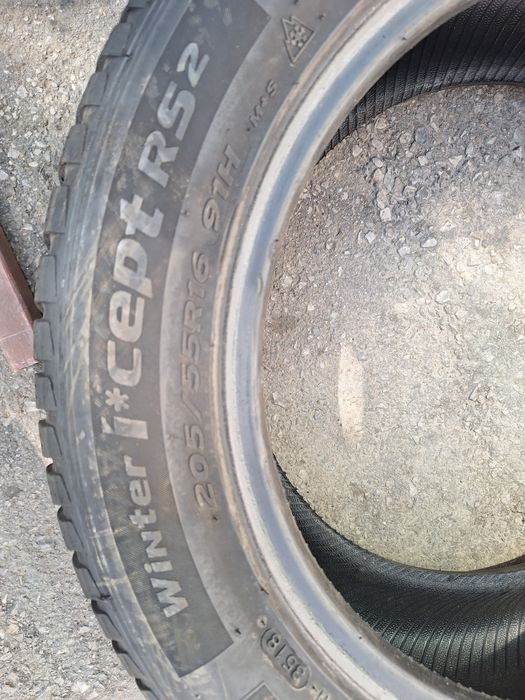 6.3мм! 2 бр 205 55 16 Hankook winter rs