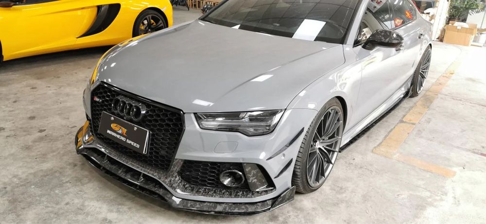 Audi Rs7 сплитери/добавки за предна броня
