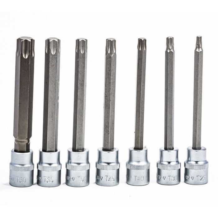 Trusa biti torx extra lungi 3/8 7 piese