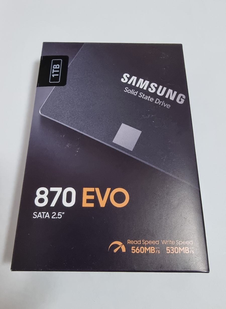 Solid-State Drive (SSD) SAMSUNG 870 EVO, 1TB, SATA3, 2.5", MZ-77E1T0B/