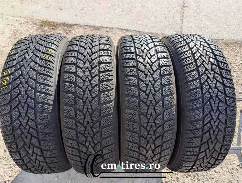 SET 4 Anvelope Iarna 195/65 R15 DUNLOP Winter Response 2 91T