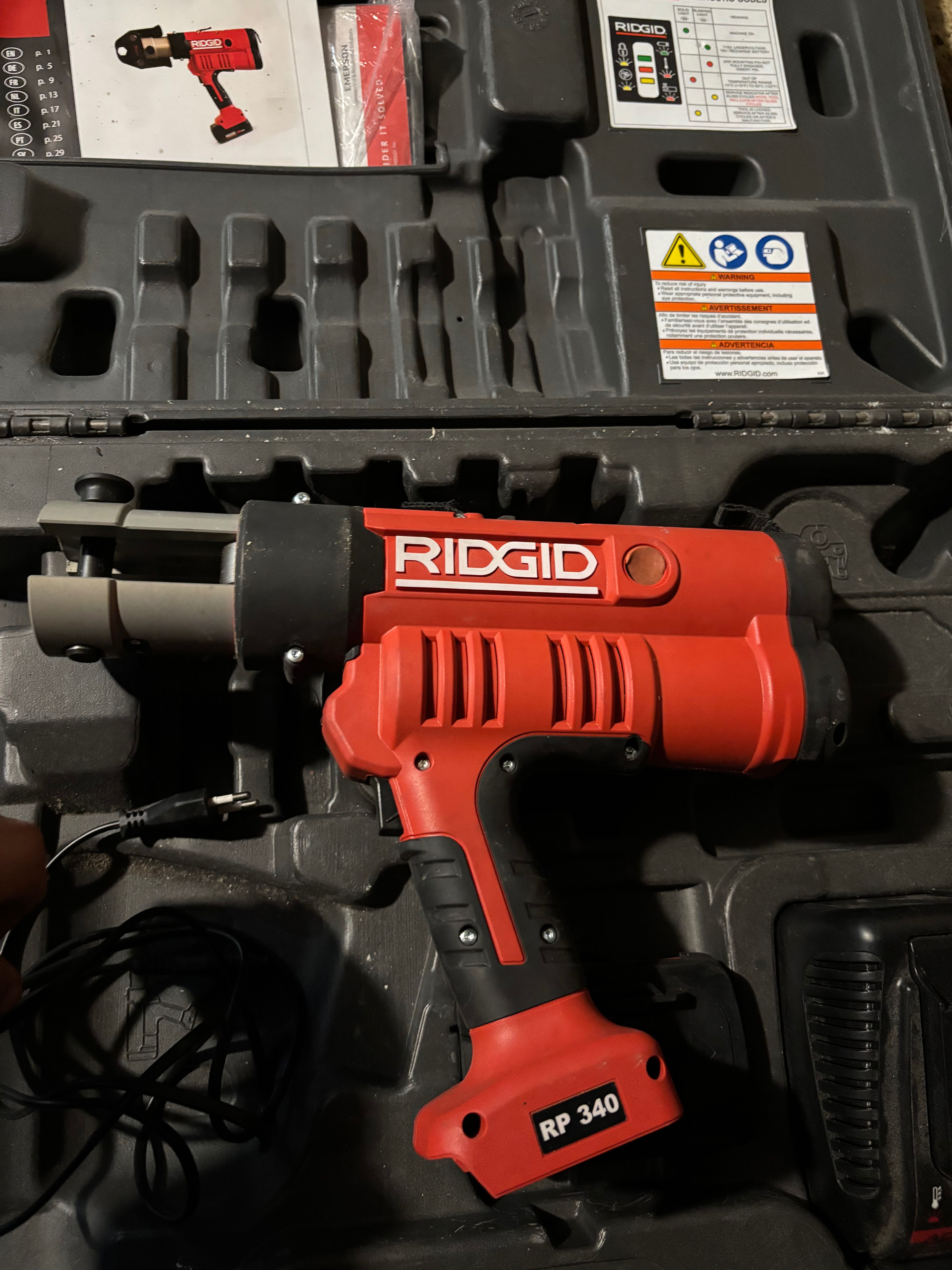 Ridgid P340C Многофункционален пистолет