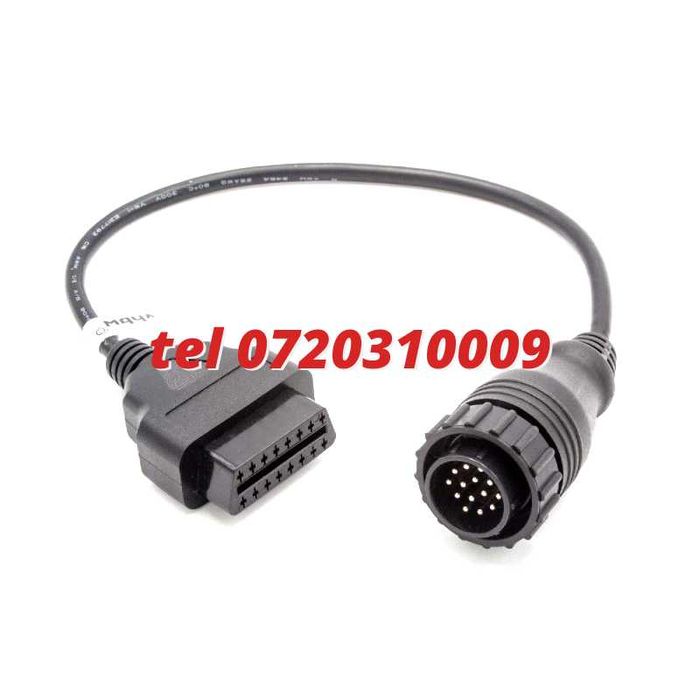 Cablu Adaptor Diagnoza Mercedes Sprinter Vw Lt 14 Pini  Obd2 16 Pin