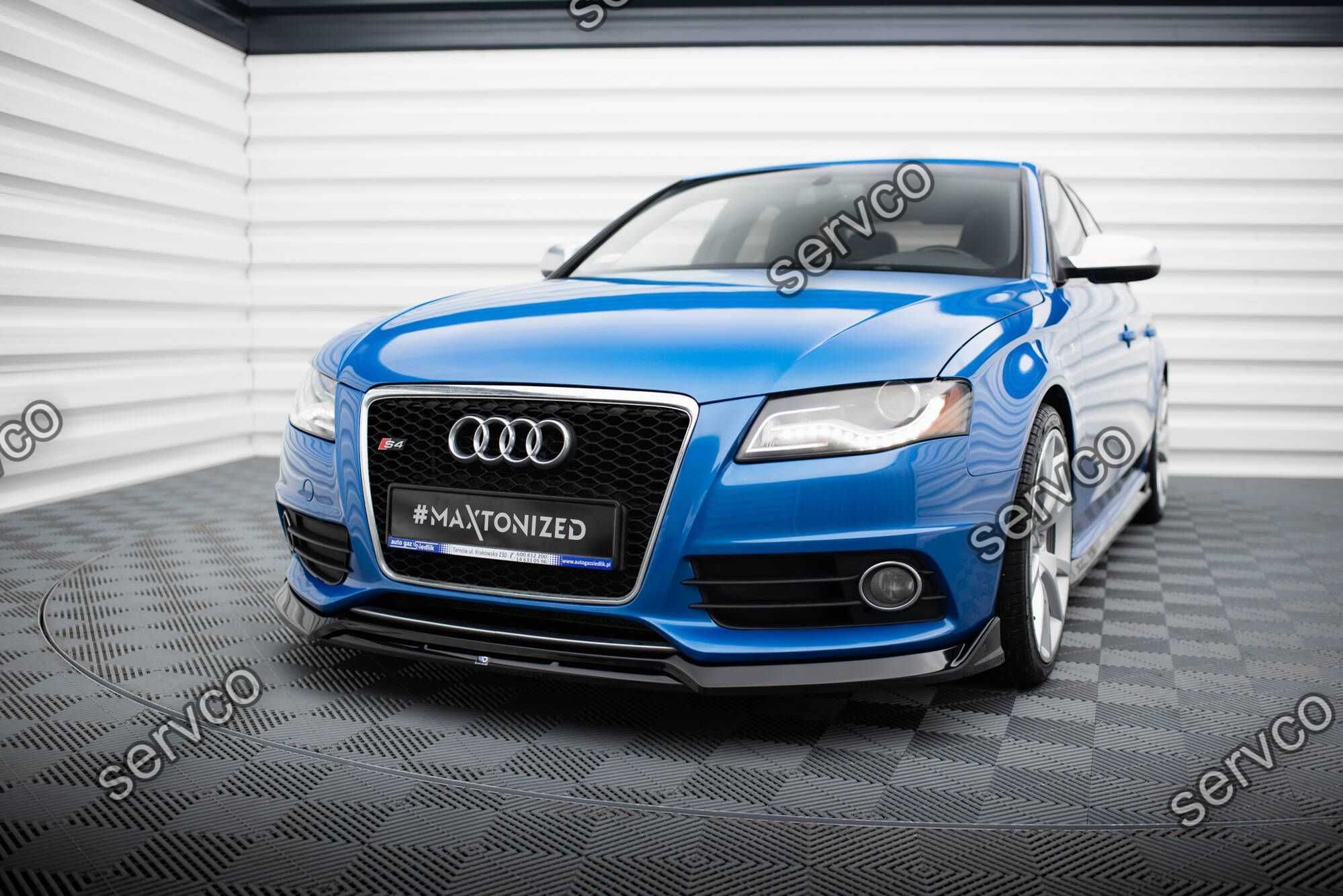 Prelungire bara fata Audi A4 B8 Sline S4 2008-2012 v17 Maxton Design
