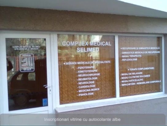 Autocolant texte decupate - pt inscriptionari magazine si masini