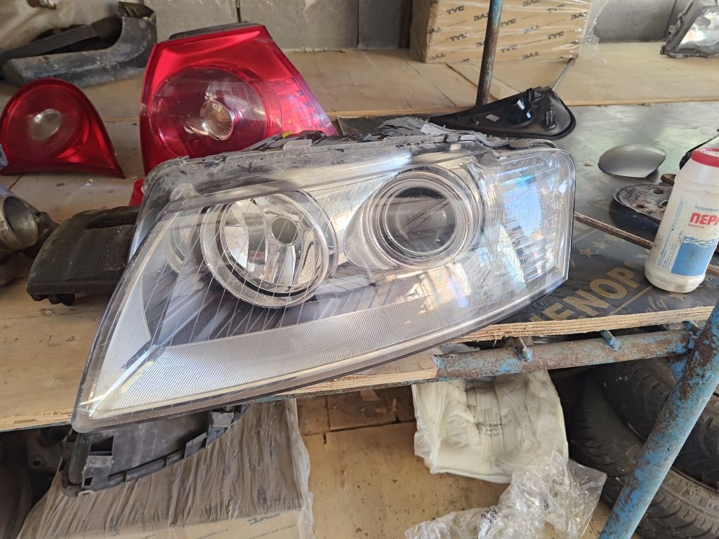 Ляв фар Ауди а 6 4ф audi a 6 4f