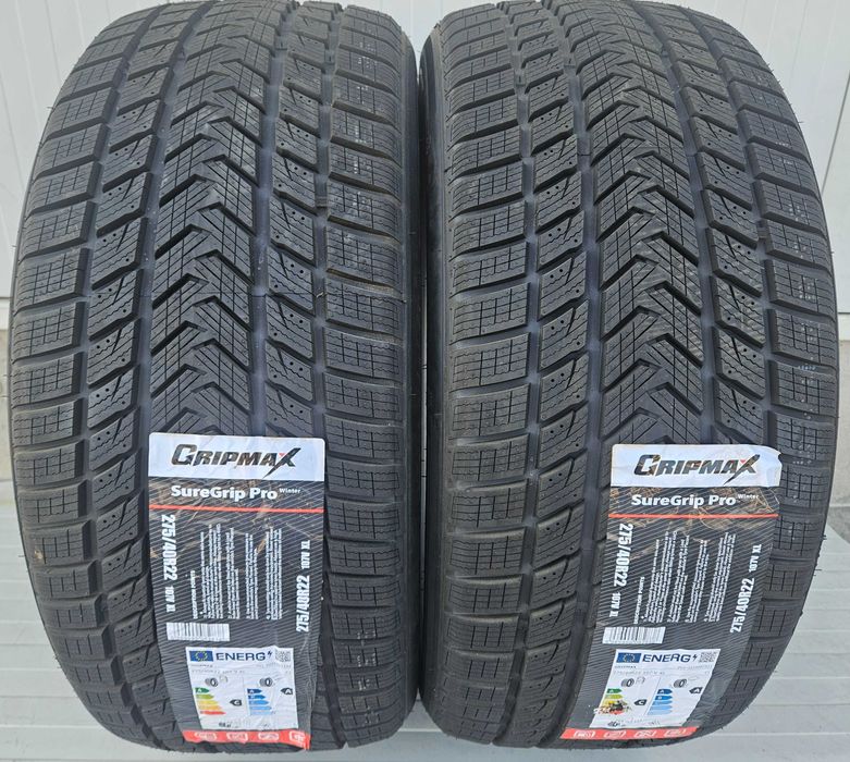 275/40 R22, 107V XL,GRIPMAX Anvelope iarna M+S, Aderenta clasa A